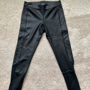 Faux leather leggings from Express